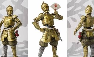 ちょんまげもお似合い♪スター・ウォーズ「C-3PO」が甲冑姿のフィギュアになった！