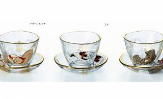 歌川国芳のカワイイ猫をあしらった「江戸猫ぐらす 盃＆豆皿セット」が素敵！