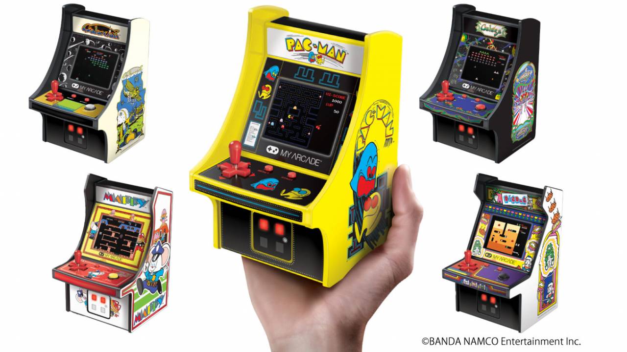 これは懐かしい 1980年代の名作アーケードゲームが手のひらサイズのゲーム機になって登場 エンターテイメント Japaaan ゲーム