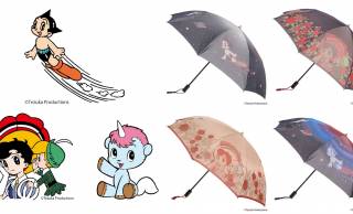手塚ファン要チェック！鉄腕アトムやリボンの騎士の世界を表現した郡内織の晴雨兼用傘が新発売