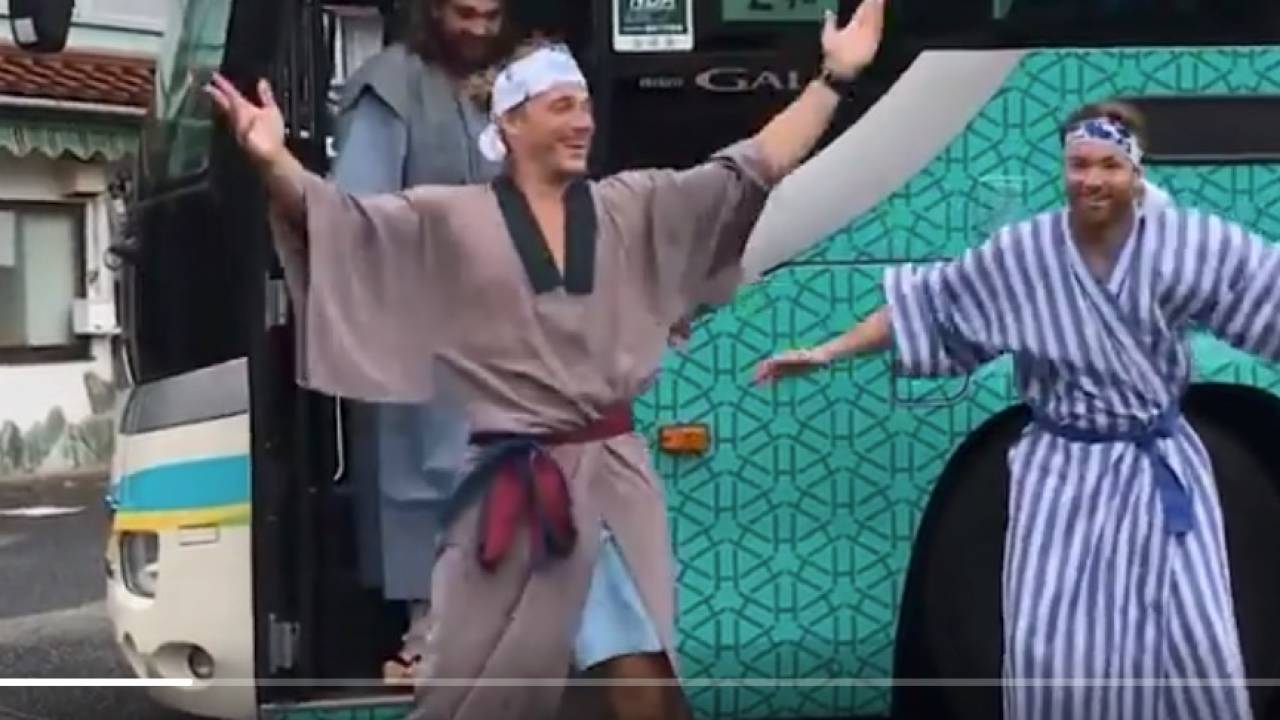 【動画】浴衣ではしゃぐラグビーカナダ代表が日本を満喫しまくっている件（笑）