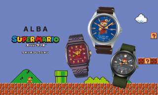 遊び心が随所に！スーパーマリオの世界を表現したキュートな腕時計がALBAから新発売！