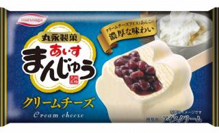 和風アイス「あいすまんじゅう」からクリームチーズと小豆あんをミックスした和洋折衷な新商品！
