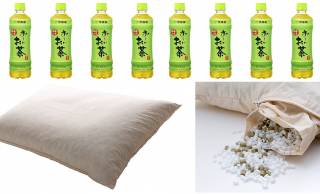 お茶のエコシステム。伊藤園「お～いお茶」の製造で排出される茶殻を活用した枕が発売