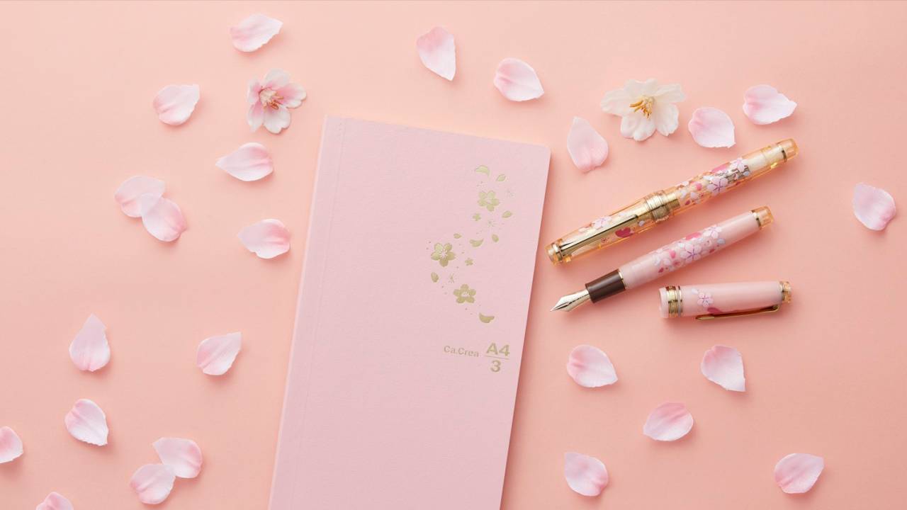 セーラー万年筆が日本の春を象徴する”桜”をテーマにした万年筆セットを発売