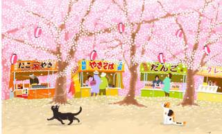 旅する猫がかわいい！日本酒 「四季を旅するお酒」長谷川酒造が地元のイラストレーターとコラボ！