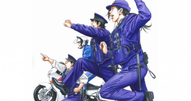 漫画家 森田まさのりによる滋賀県警察の採用ポスターイラストが躍動感あってステキ ライフスタイル Japaaan