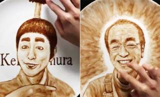 愛に溢れたあの笑顔。志村けんさんをチョコレートで描くファンアート動画が素敵！