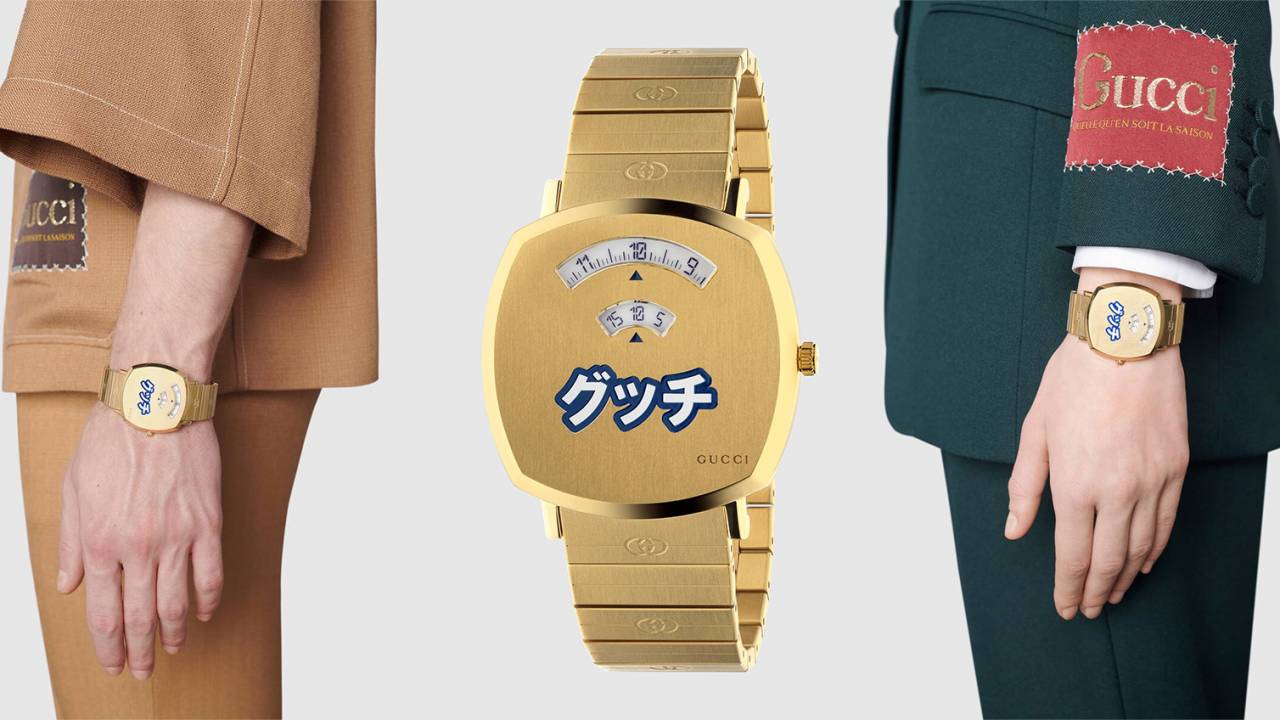 インパクトすごい！GUCCIがカタカナで”グッチ”の文字をあしらった腕時計を発売 | ファッション - Japaaan