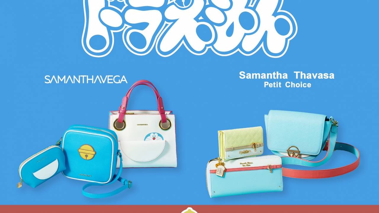 四次元ポケット付きのバッグも！サマンサタバサから「ドラえもん」がデザインモチーフの新コレクション発売