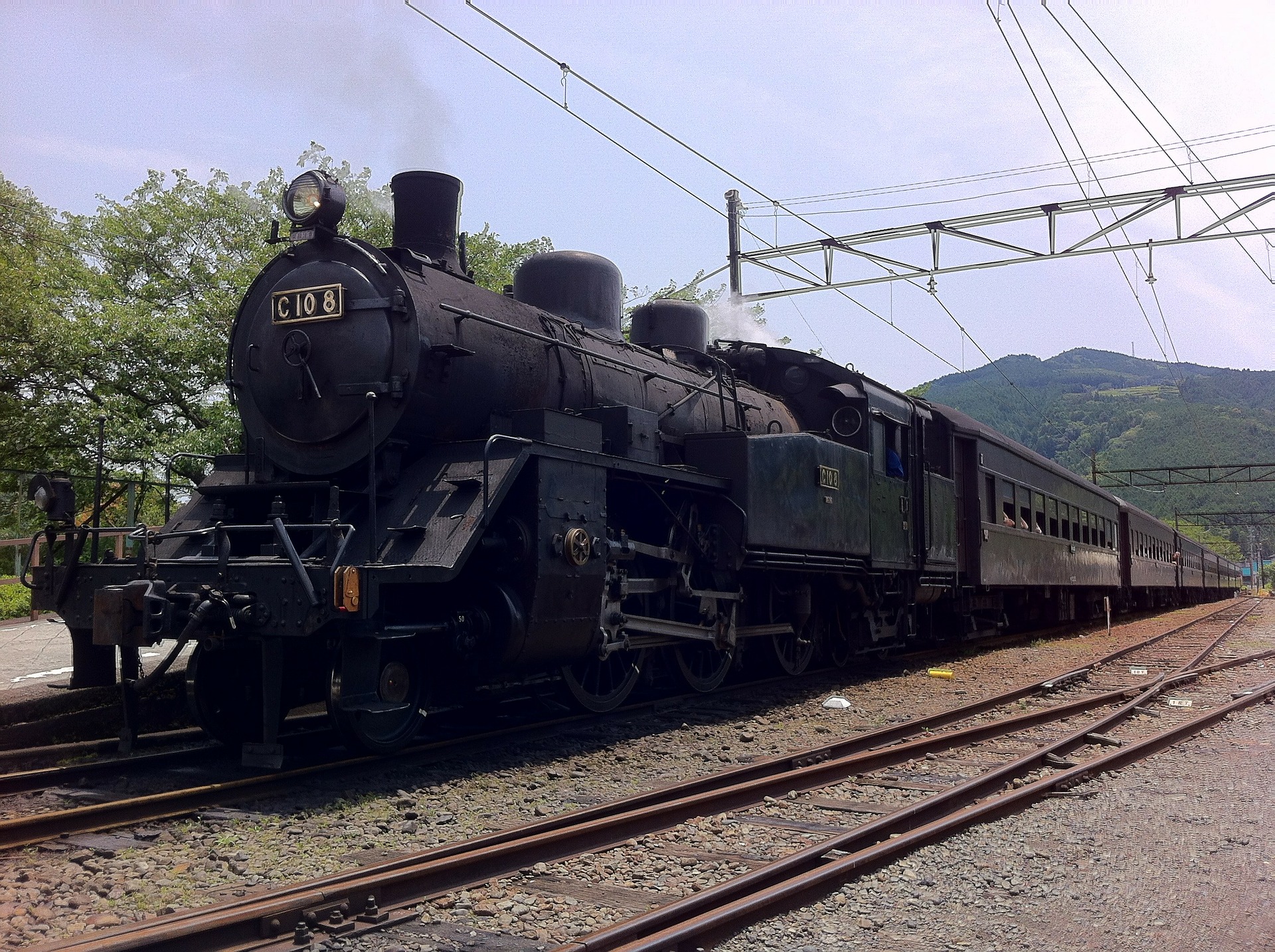 japan steam train