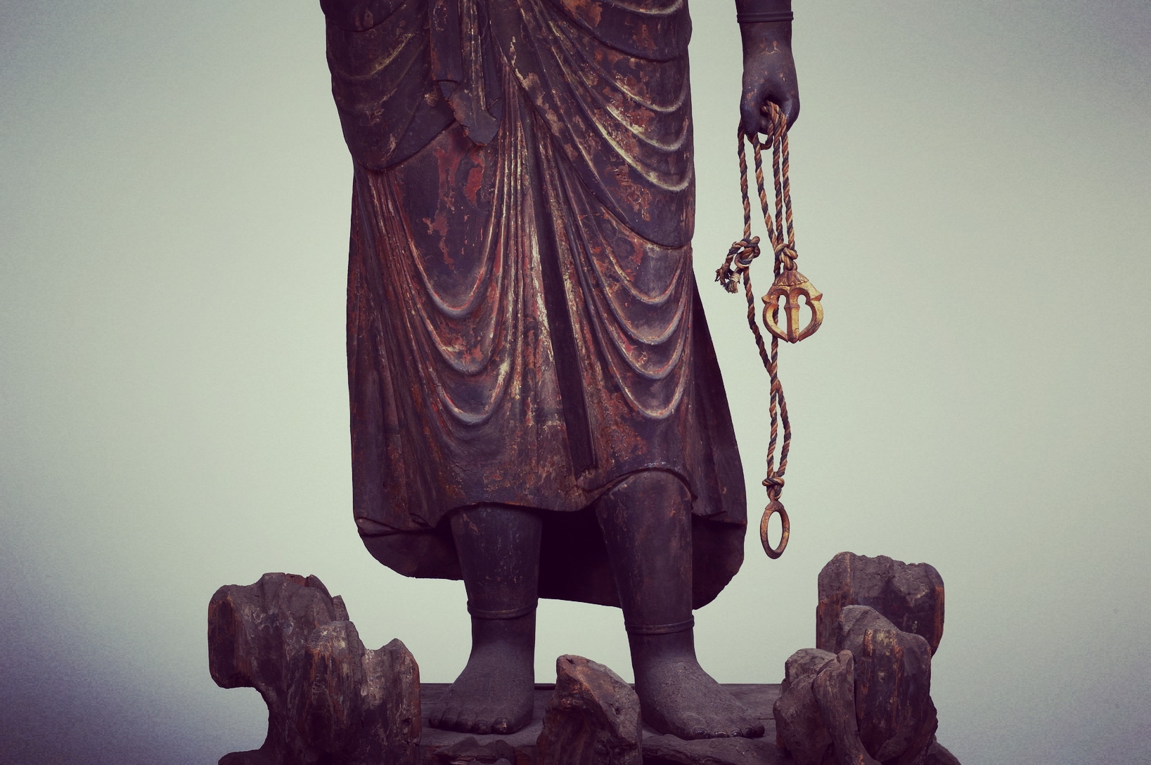 『不動明王立像』（一部）