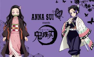 禰豆子や胡蝶しのぶにフィーチャー！ANNA SUIとアニメ「鬼滅の刃」の初コレクション発表