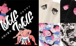 ウルフーーっ！！昭和の大横綱「千代の富士」とキン肉マンの胸アツなコラボ靴下が新発売