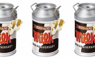 これは可愛いぞ♡チロルチョコ〈ミルク〉の30周年を記念した牛柄模様の「ミルク缶」が新発売