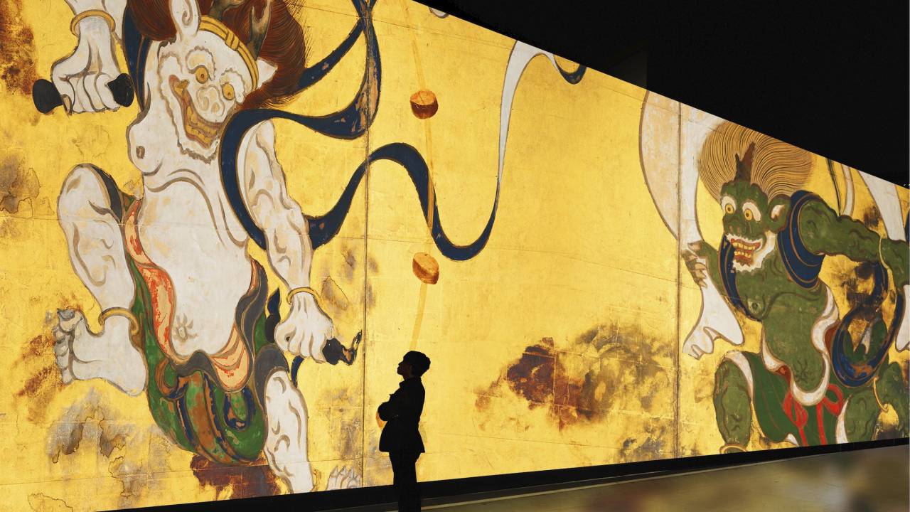 45m巨大スクリーンで日本美術の最高傑作を堪能！デジタルアート展「巨大映像で迫る五大絵師」が開催