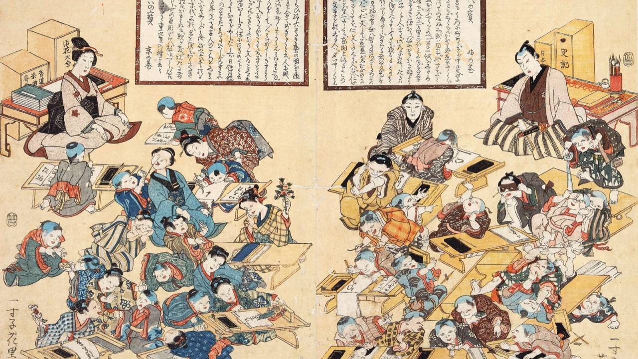 江戸時代、全国に自然発生的に広まった「寺子屋」ではどんな勉強をしていたのか？