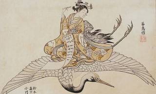 浮世絵師・鈴木春信は何故か「空を飛ぶ女」を描くのがお好き