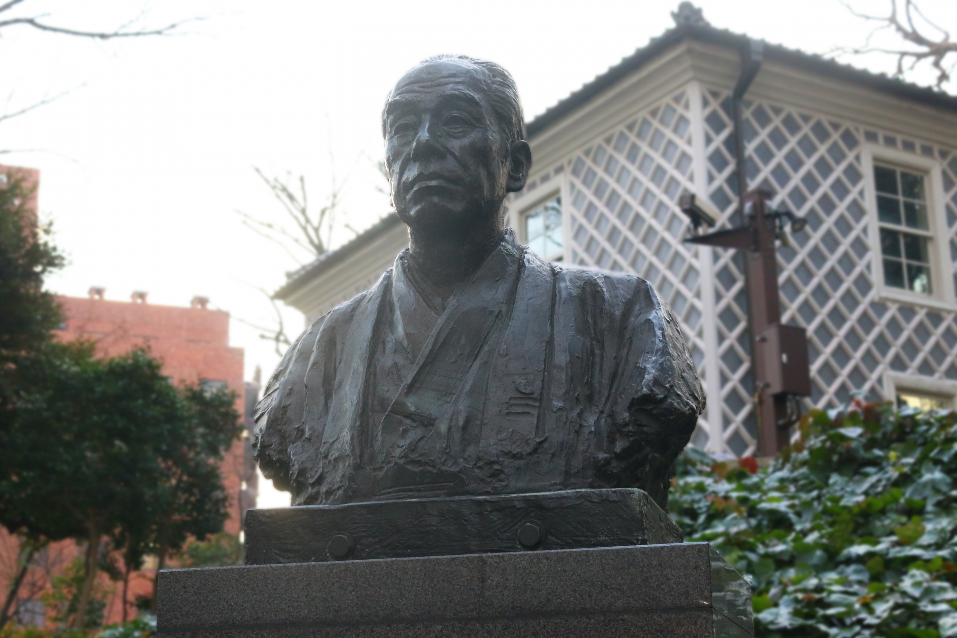 福沢諭吉の像