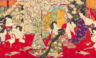 何時の世にも桜は咲き散る。宮中の官女たちが桜を題材に好み楽しんだ「連歌」とは何か？
