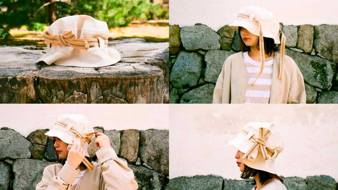 日本の”結び文化”と真田紐の使い心地を体感できる帽子＆スニーカーが登場