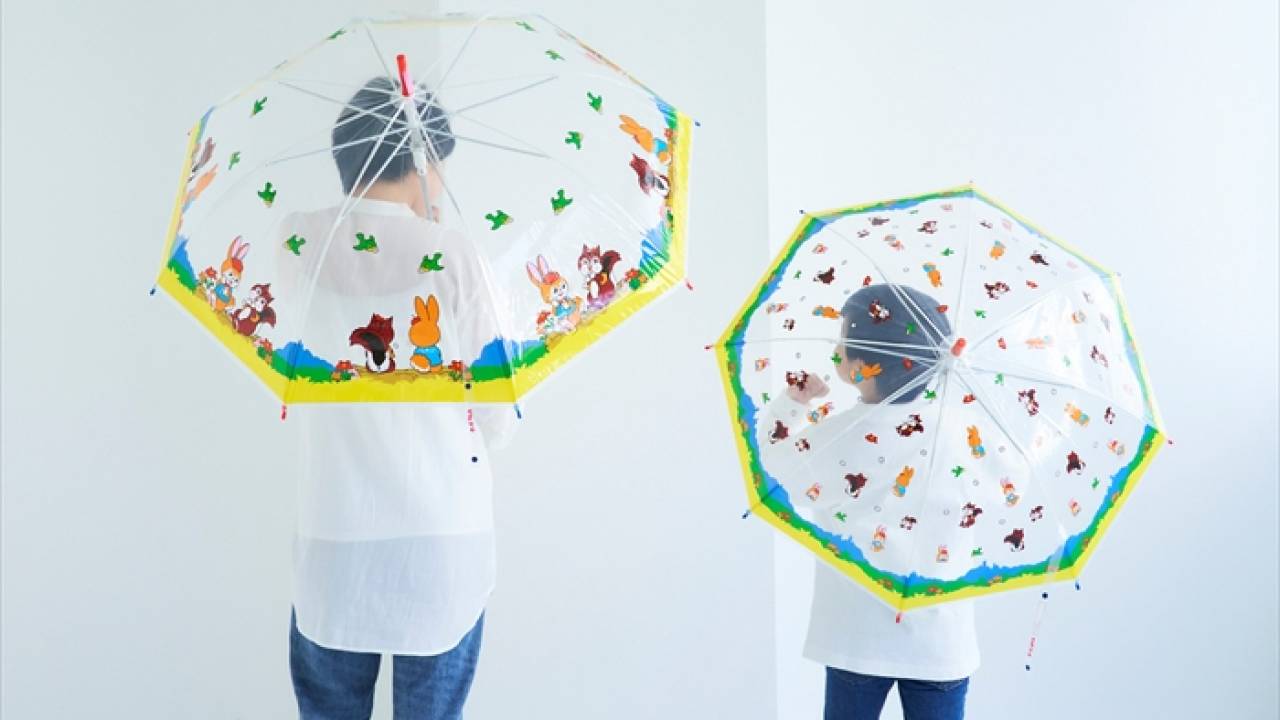 レトロなキャラデザインがとてもキュート！ラムネ菓子『クッピーラムネ』が傘になりました