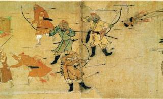 敵の首を２つ刀に刺して…鎌倉時代中期、蒙古襲来の際に活躍した武将・菊池武房