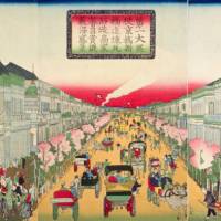 歌川広重の名作をデザインした「箱根ラベル缶」がサッポロ生ビール黒