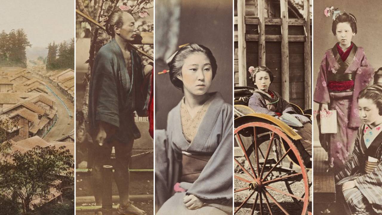 貴重で魅力的なものばかり！江戸時代の余韻を残す明治初期の古写真たちを一挙公開