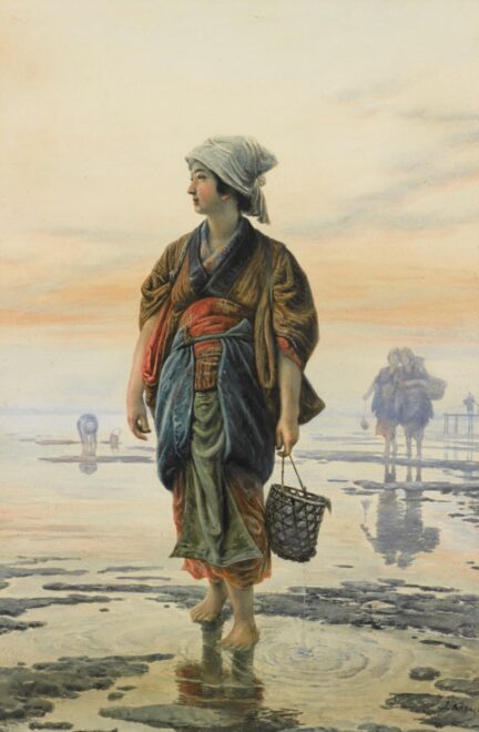 明治の日本を描いた絵画200点以上を紹介する企画展「発見された日本の