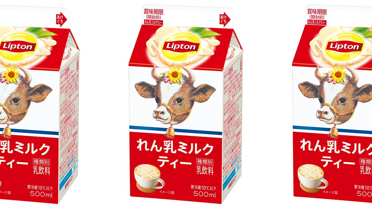 甘党さん要チェック！リプトンから「森永ミルク 加糖れん乳」を使用したミルクティーが期間限定発売