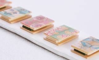 日本古来の美し文様が描かれたチョコ最中 「心よせ 結(ゆい)」が期間限定発売。バレンタインにも◎