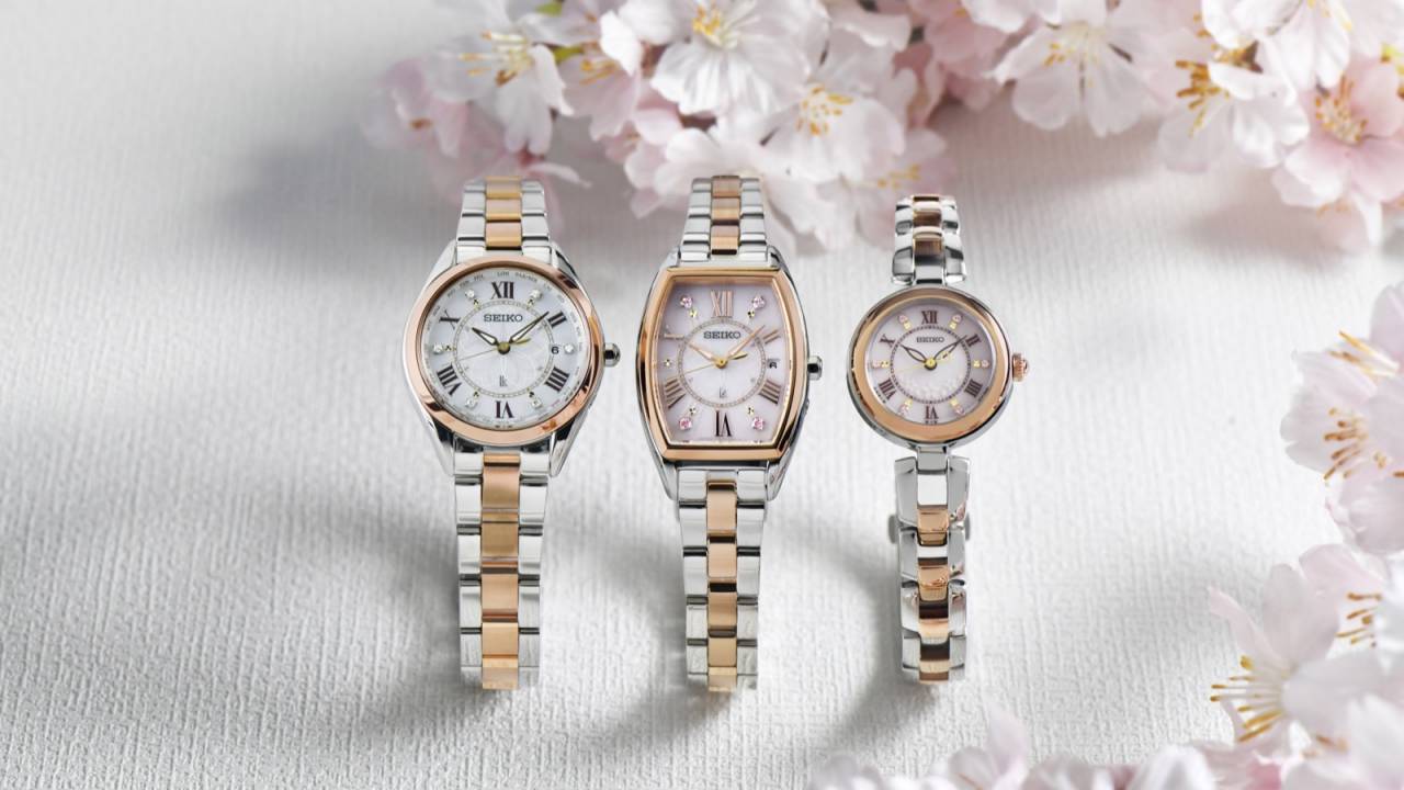 ”桜の時”をテーマにした腕時計「SAKURA Blooming」2022年限定モデルがセイコーから登場