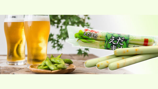 ビールと相性抜群！チーかまから期間限定フレーバー「チーかま枝豆風味」が今年も登場