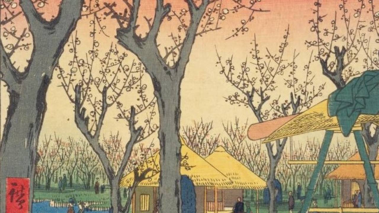 【浮世絵で見る】いよいよ梅の見頃！江戸っ子を楽しませた亀戸と蒲田の二大梅屋敷