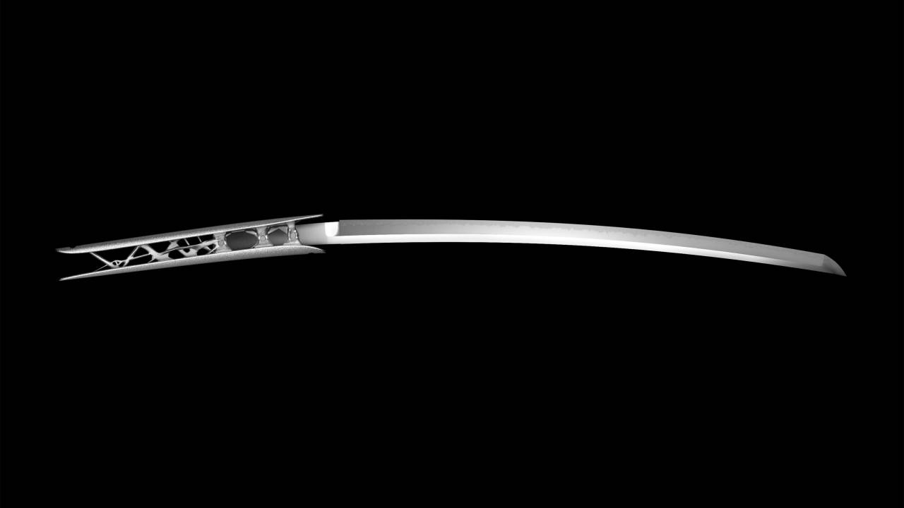 革新的デザイン！刀鍛治職人の技術とAI（人工知能）が融合して生まれた日本刀「TACHI」が発表