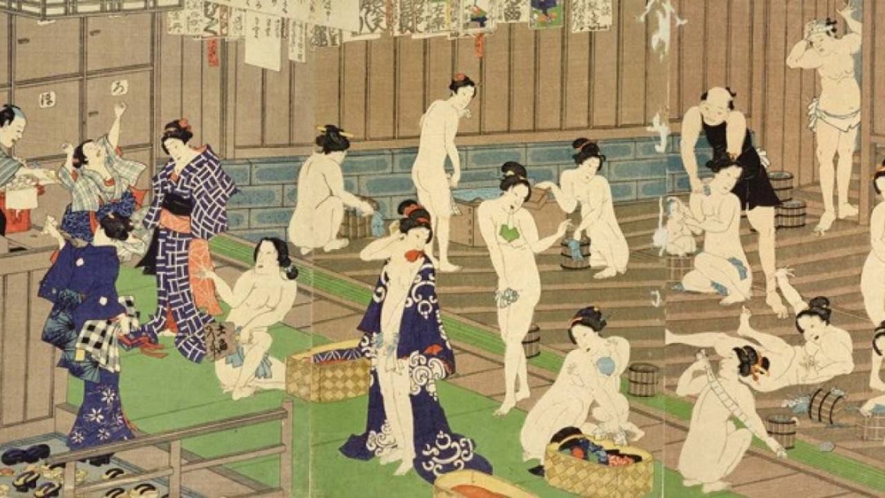 銭湯でコミュニケーション！混浴があたりまえだった江戸時代のおもしろ風呂文化