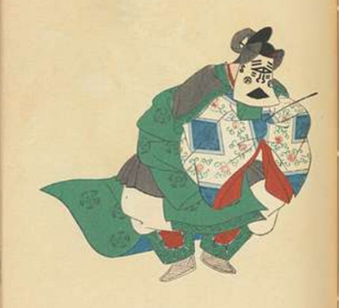 舞楽図 画：高島千春 文政11（1828）蘇利古