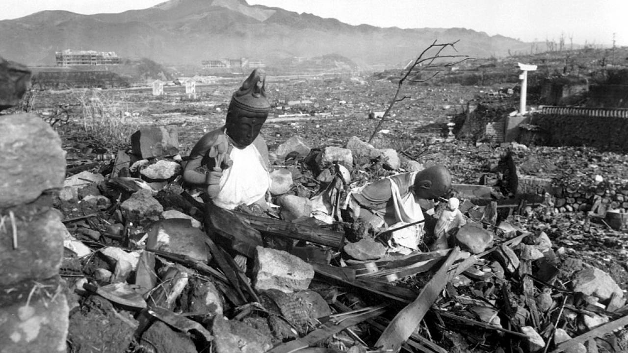 長崎の原爆投下から７７年。人と梯子が一瞬で影になるほどの凄まじい熱線【後編】