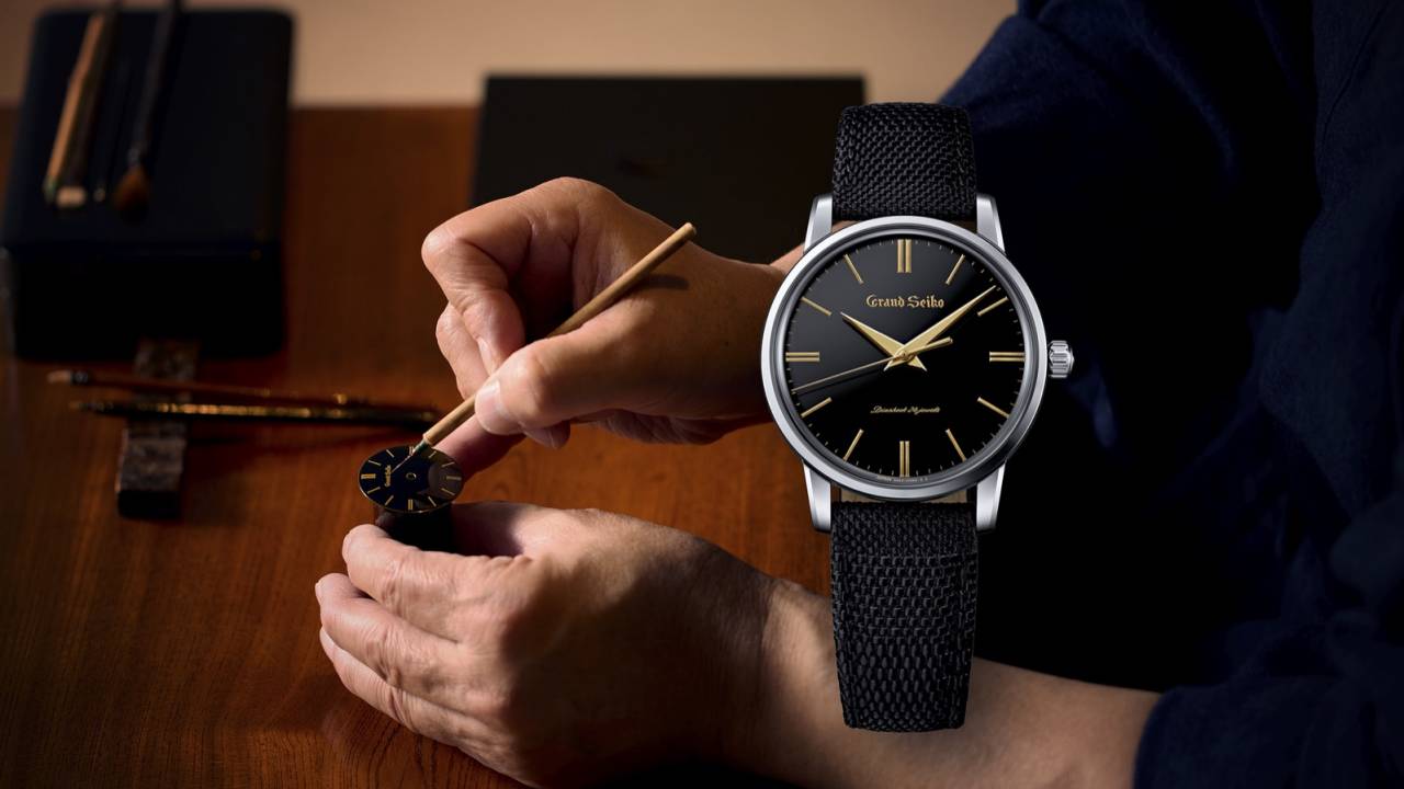 黒漆に高蒔絵、ストラップは鎧織。グランドセイコーから日本の伝統工芸の技が光る限定腕時計が登場