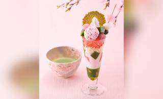 華やかなで美味しい日本の春♡京都・宇治「伊藤久右衛門」から春限定の『さくら抹茶パフェ』が今年も登場