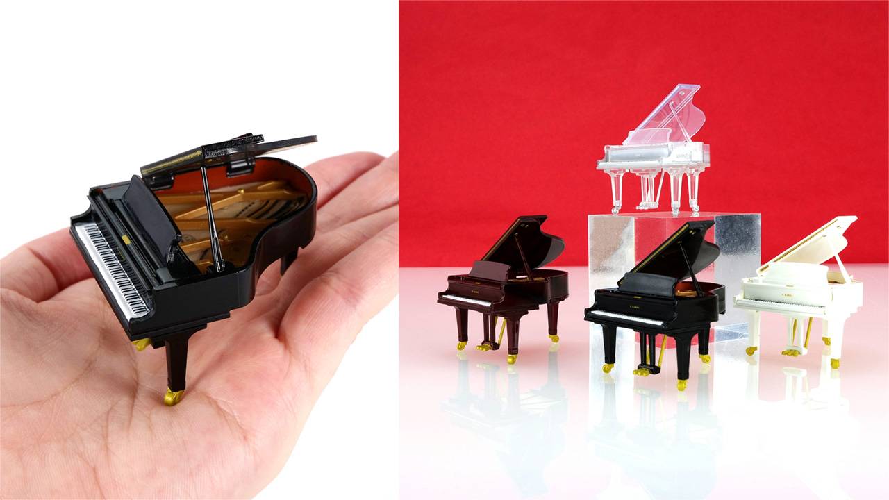 YOSHIKIのピアノも！日本が世界に誇る「KAWAI」のグランドピアノがミニフィギュアになりました