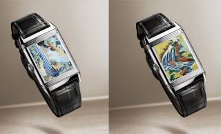 絵師・葛飾北斎の名作をエナメル細密画で装飾した腕時計がジャガー・ルクルトから登場