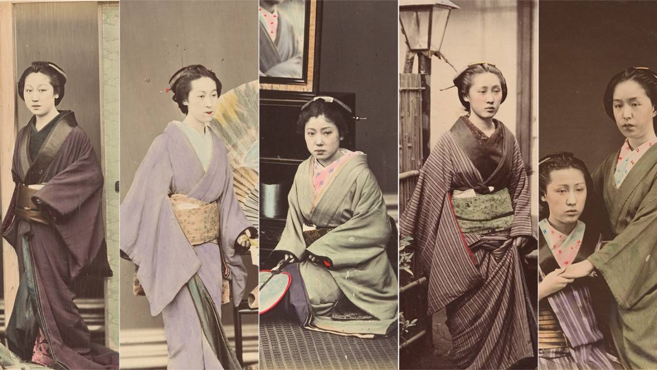 着物の着方にも注目！明治初期の着物女性たちの古写真を一挙紹介します【国際女性デー】