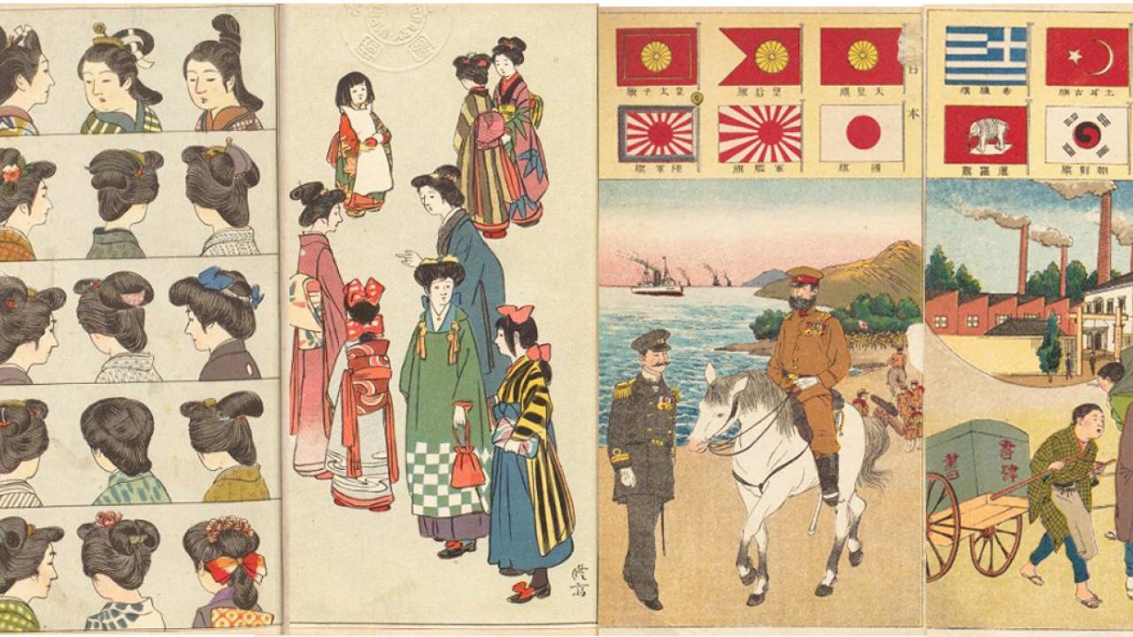 明治時代の貴重な男子・女子向け事典「二十世紀少年新節用」や「日本少女宝典」が無料公開中