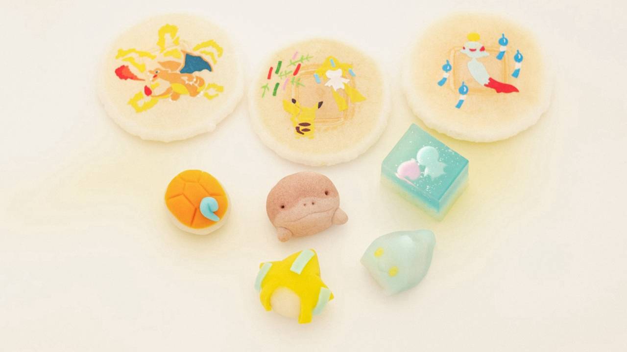 ピカチュウ、リザードンやゼニガメ…ポケモンを京菓子で表現した「ポケモン京菓子 夏」が発売！