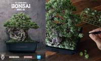 日本が誇る伝統アート「盆栽」がなんとプラモデルに！最新の成形技術で植物をリアル再現