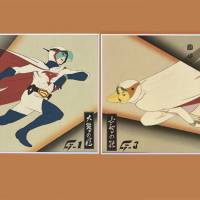 橋本よしこさん作　蓋もの　あのおばちゃん！ 可愛すぎるぞ！あの話題のクリエイティブおばあちゃんが2017年の年賀状