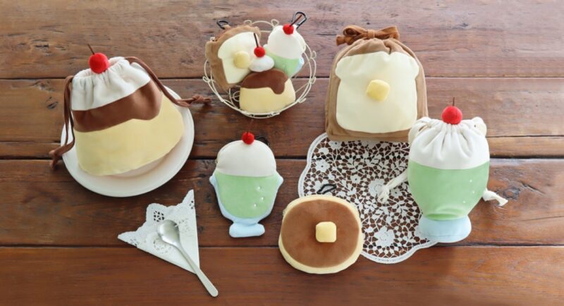 もちもち可愛い♡昭和レトロな喫茶店メニューがグッズに！ブルーブルーエ「もちもち喫茶」