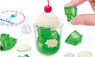 レトロ喫茶の主役「クリームソーダ」が立体パズルに！『解体パズルLite クリームソーダ』新発売